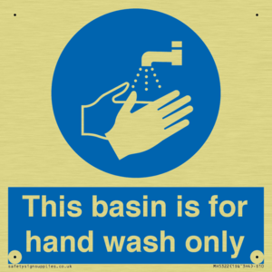Basin for hand wash only